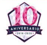 Camiseta 10º Aniversario